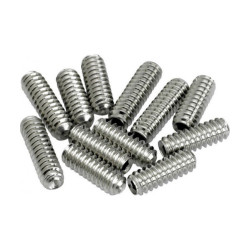 FENDER USA Original Strat bridge height screws 12 nickel 0994928000