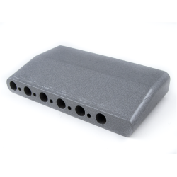 Fender '08 To Present American Series Stratocaster Right Handed Steel Tremolo Block, 0074349049
