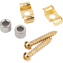 Fender Vintage-Style Stratocaster String Guides (2) (Gold) 0018803049