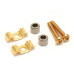 Fender Vintage-Style Stratocaster String Guides (2) (Gold) 0018803049