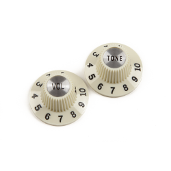 Pure Vintage 1965 Jazzmaster Witch Hat Knobs 0992086000