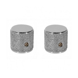 Fender Telecaster/Precision Bass knobs Flat-top chrome 0991366000