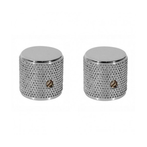 Fender Telecaster/Precision Bass knobs Flat-top chrome 0991366000