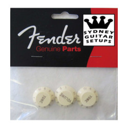 Aged Fender Stratocaster Knob set 0991369000