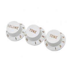 White Fender Stratocaster Knob set 0992035000