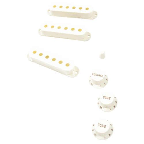 Fender Accessory Kit, Pure Vintage '60s Stratocaster, Vintage White 0992097000