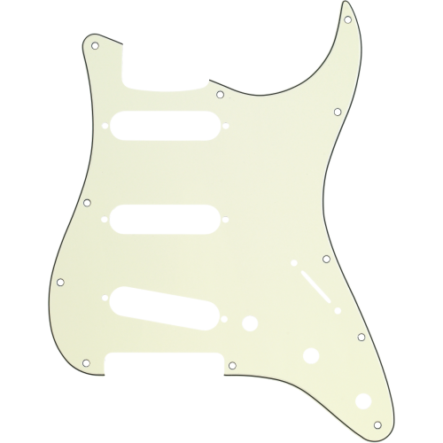 Mint Green FENDER STD STRAT 11 HOLE 3 PLY 0992144000