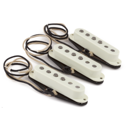 Fender Pure Vintage '59 Strat® Pickup Set, Vintage White (3) 0992236000