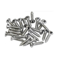 FENDER Pickguard / Control Plate Mounting Screws (24) chrome 0994923000