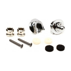Fender Chrome Schaller Style Strap Locks 0990690000