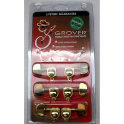 GROVER ROTO GRIP locking 3 a side GOLD GRO502G