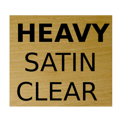 Heavy Satin Clear Nitrocellulose Lacquer 400g aerosol spray can